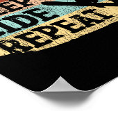 スノーボードヴィンテージレトロライドスレ ポスター (角)