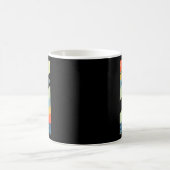 スノーボードヴィンテージレトロ2 コーヒーマグカップ (中央)