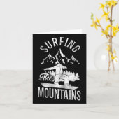 スノーボードヴィンテージ山1 カード (黄色い花)