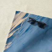 スノーボード上のパンドラ(PANDAS)デザインbyリッチAMeN Gill ビーチタオル (インサイチュ)