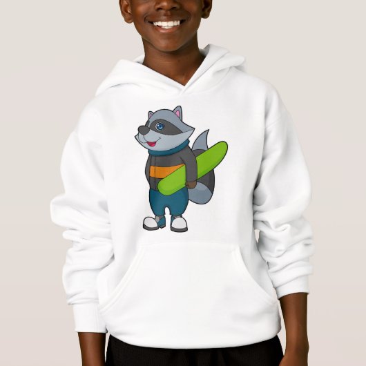 スノーボード付きスノーボーダーとしてのルーン (正面)