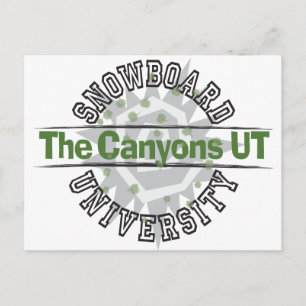 スノーボード大学 – The Canyons UT ポストカード