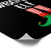 スノーボード小妖精や小人クリスマスパーティーマッチングファミリーG ポスター (角)