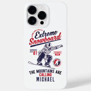 スノーボード山々が呼び出している スポーツ Case-Mate iPhone 14 PRO MAXケース