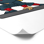 スノーボード忍者スノーボードスノーボードウィンターSp ポスター (角)