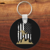 スノーボード旗冬スノーボードスポーツスキーギフト キーホルダー (正面)