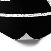 スノーボード用スノーボードハートヴィンテージ ポスター (角)