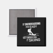 スノーボード用スノーボードヴィンテージ3 マグネット (正面/裏面)