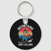 スノーボード男性へシャツウィメンズキッズスキーラバー山 キーホルダー (正面)