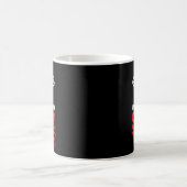スノーボード私は後を追愚かなことをしていない コーヒーマグカップ (中央)