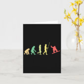 スノーボード進化スノーボードウィンタースノーボード カード (黄色い花)