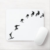 スノーボード360 マウスパッド (マウス)