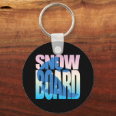 スノーボード3 キーホルダー (正面)