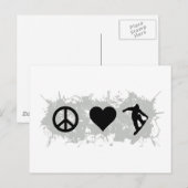 スノーボード3 ポストカード (正面/裏面)