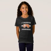 スノーボード – むしろスノーボード Tシャツ (正面フル)