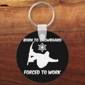 スノーボード キーホルダー (正面)
