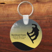 スノーボード キーホルダー (正面)