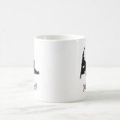 スノーボード コーヒーマグカップ (中央)