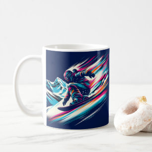 スノーボード コーヒーマグカップ
