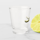 スノーボード ショットグラス (左)