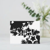 スノーボード：スクラッチアウト ポストカード (スタンド正面)