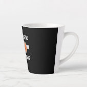 スノーボード - スノーボードをしていたい カフェラテマグ (右)