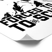 スノーボード |スノーボードスノーボードスキーギフト ポスター (角)