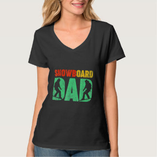 スノーボード スポーツ ビンテージ スノーボード お父さん 父親 Tシャツ