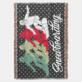 スノーボード スローブランケット (正面縦)