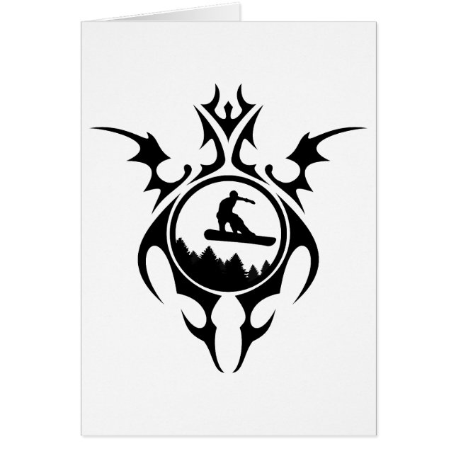 スノーボード。トリバルツ。 (正面)