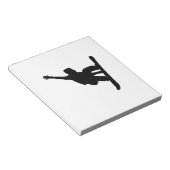 スノーボード ノートパッド (アングル)