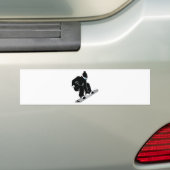 スノーボード バンパーステッカー (車上)