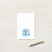 スノーボード ポストイット (デスク上)