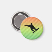 スノーボード マグネット (正面/裏面)