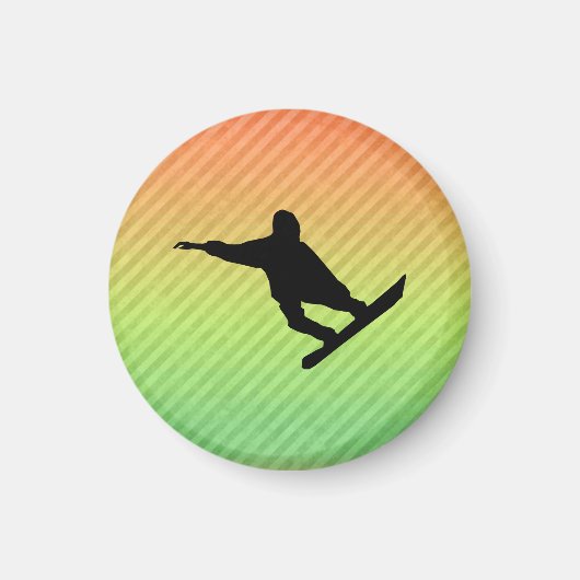 スノーボード マグネット (正面)