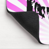 スノーボード…方向？ マウスパッド (コーナー)