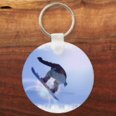 スノーボード–12 キーホルダー (正面)