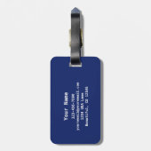 スノーボード"SHRED"オーバルスノーボーダーラベルラゲッジタグ ラゲッジタグ (裏面縦)