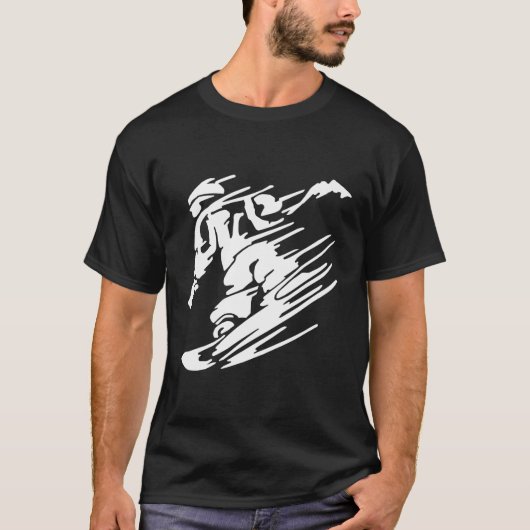 スノーボード Tシャツ (正面)