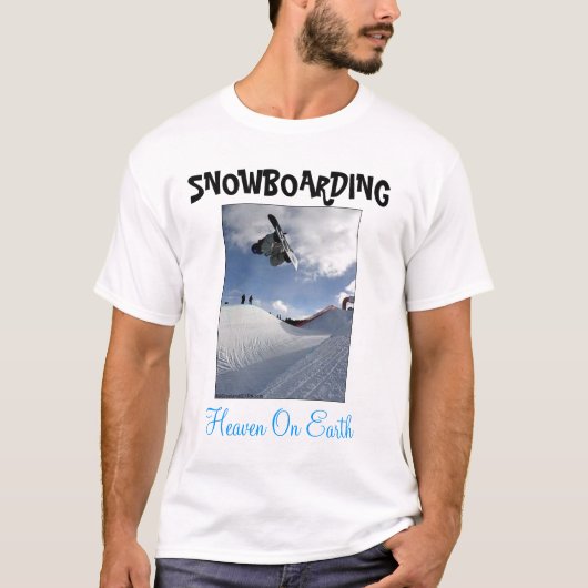 スノーボード Tシャツ (正面)