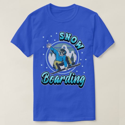 スノーボード Tシャツ (デザイン正面)