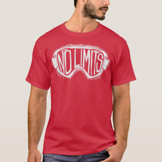 スノーボードNo Limitisスノーボードゴーグル Tシャツ