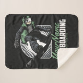 スノーボーパーソナライズされたドスノーボーダー破砕機 シェルパブランケット (正面(横))