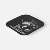 スノーボーパーソナライズされたドスノーボーダー破砕機 ペーパープレート (傾斜あり)