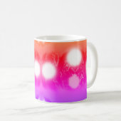 スノーボールかわいらしアートマグ コーヒーマグカップ (正面右)