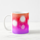 スノーボールかわいらしアートマグ コーヒーマグカップ (左)