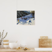 スノーボールズツェルマット ポスター (キッチン)