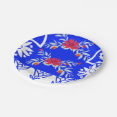 スノーボールフロラプレート ペーパープレート (アングル)