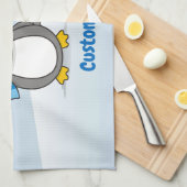 スノーボールペンギンのキッチンタオル キッチンタオル (四つ折り)