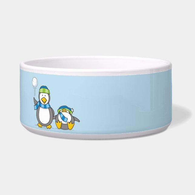スノーボールペンギン ボウル (左)